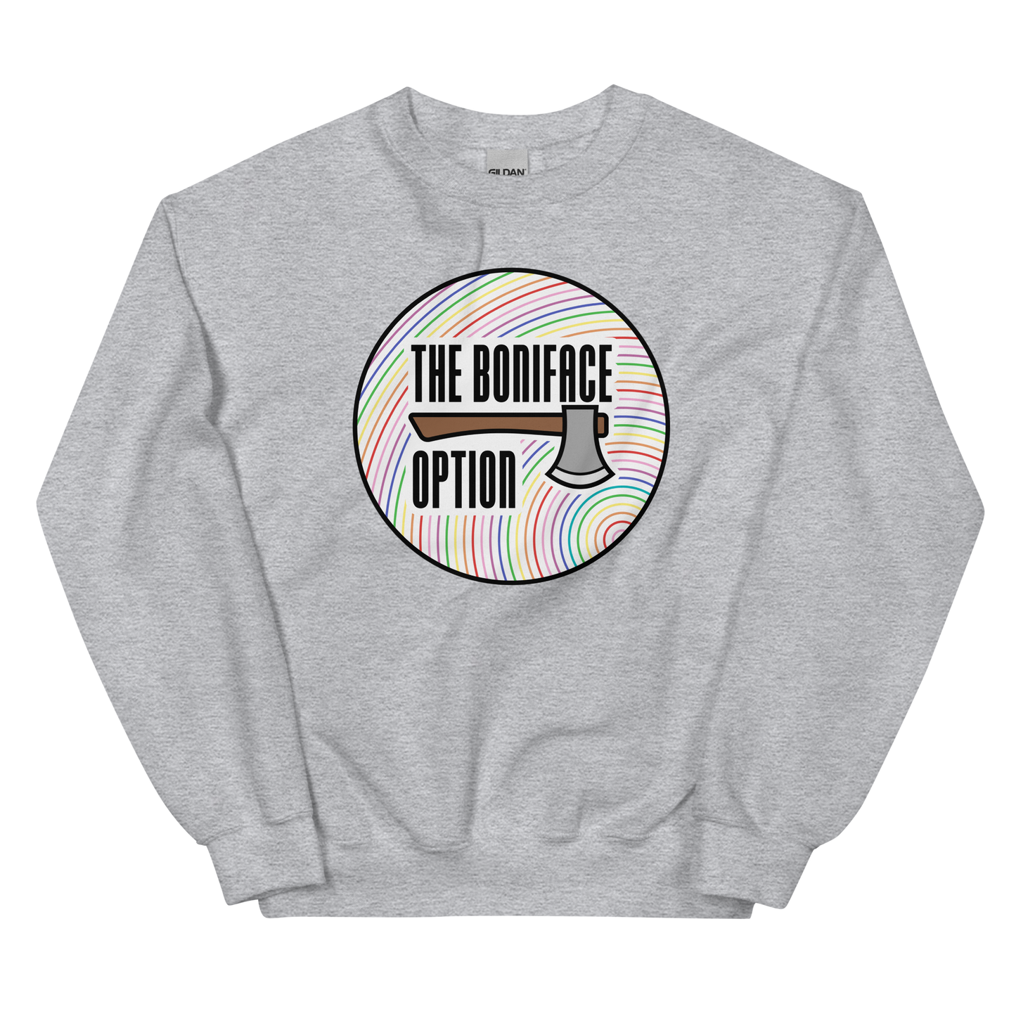 The Boniface Option Sweatshirt (Front Only)