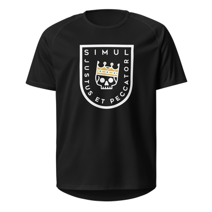Simul Justus et Peccator Active T-Shirt