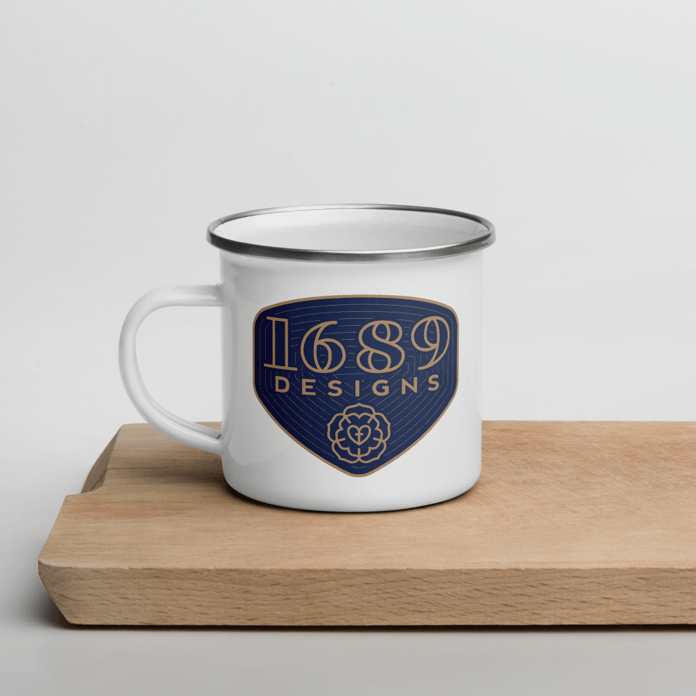 1689 Designs 12oz Enamel Mug - 1689 Designs