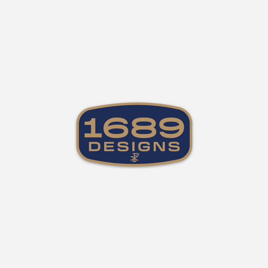 1689 Designs Sticker