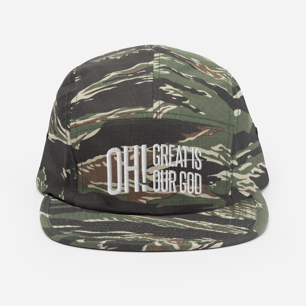 Oh! Great Is Our God! Camper Hat - 1689 Designs