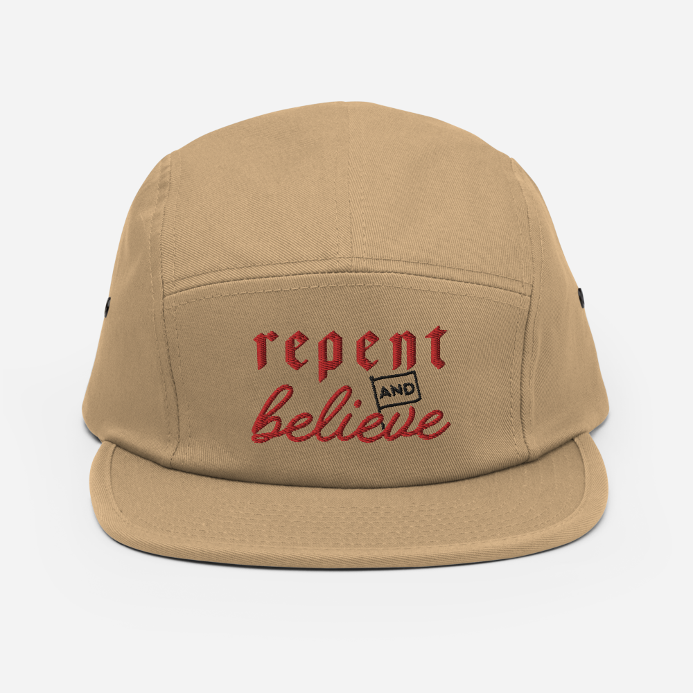Repent and Believe Camper Hat - 1689 Designs