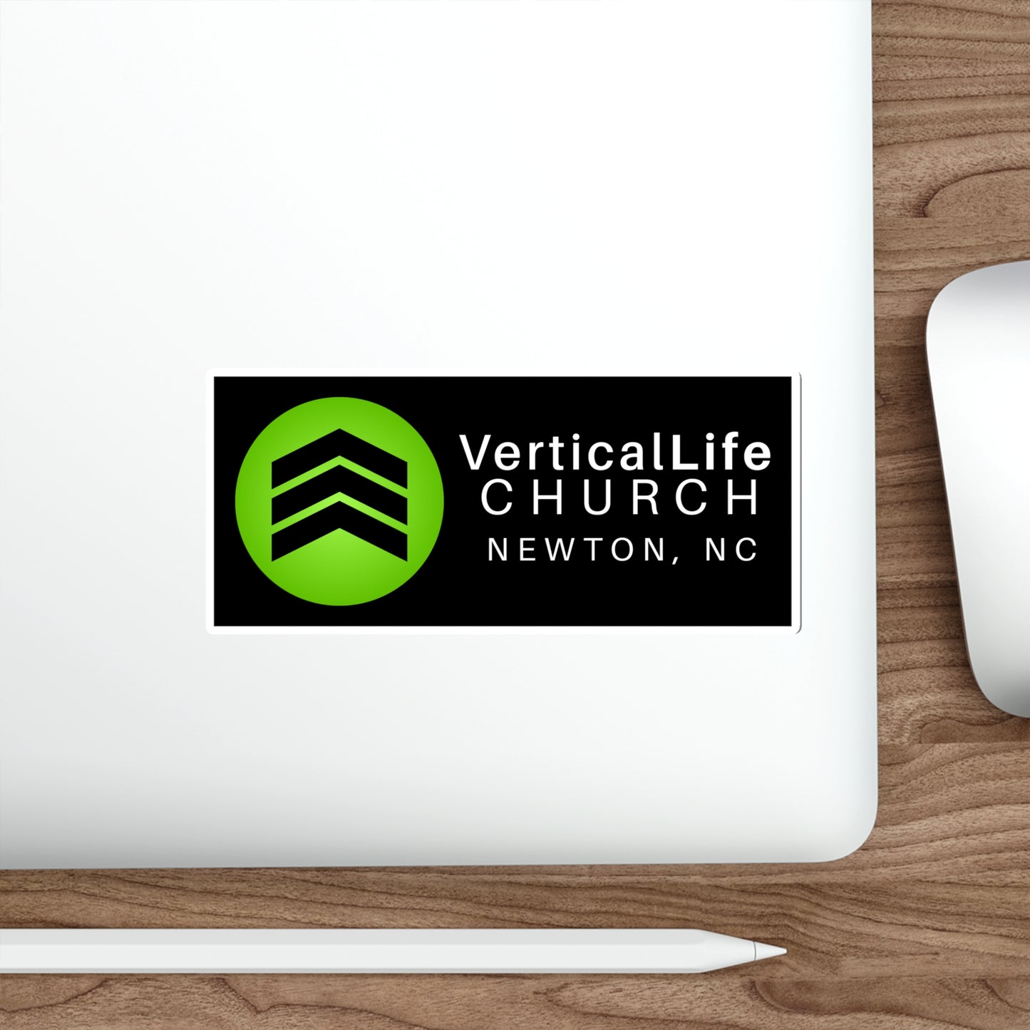 Vertical Life Church Sticker