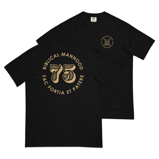 Biblical Manhood 75 T-Shirt (Comfort Colors)