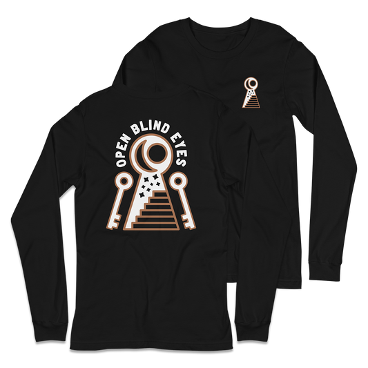 Open Blind Eyes Long Sleeve Shirt