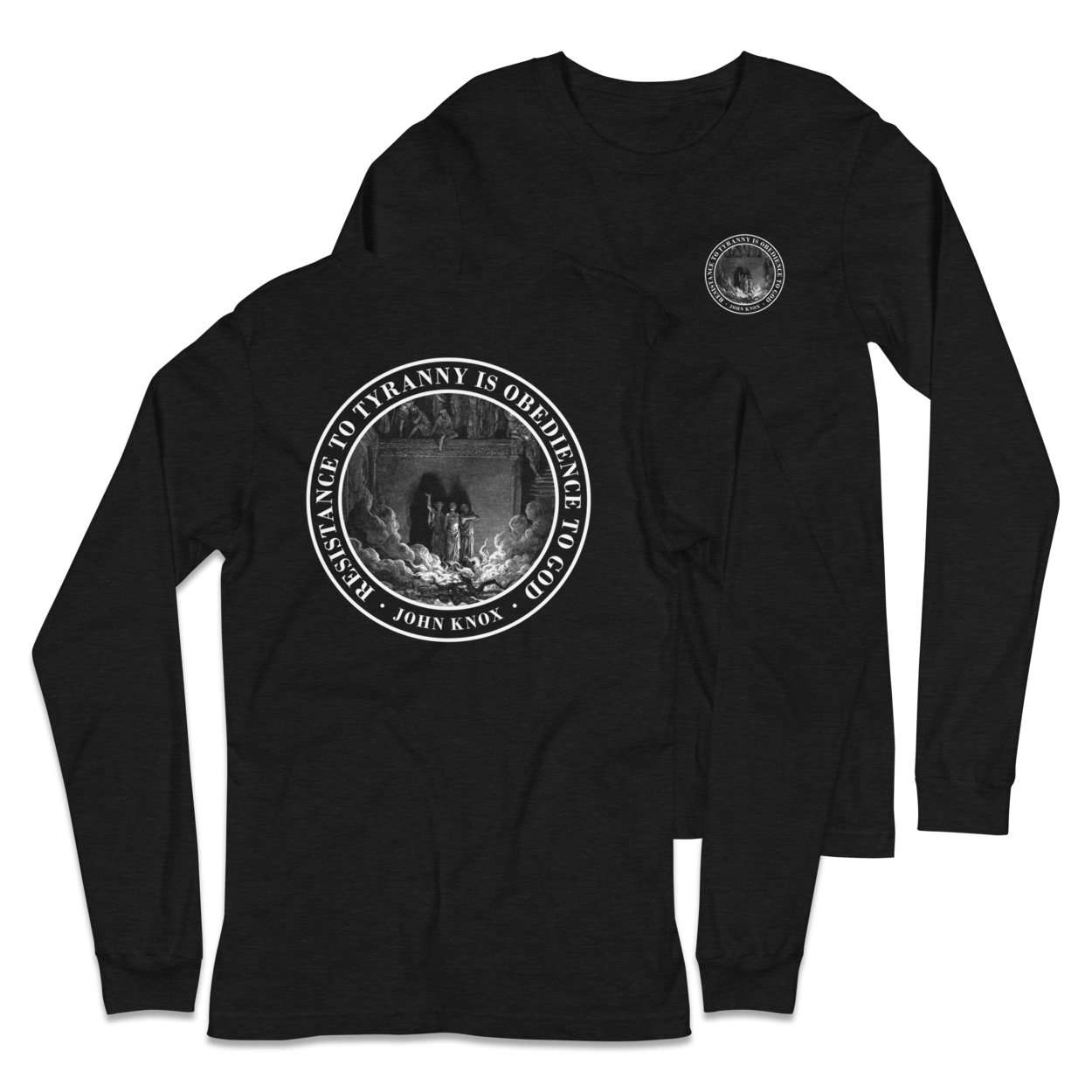 Resist Tyranny Long Sleeve Shirt - 1689 Designs