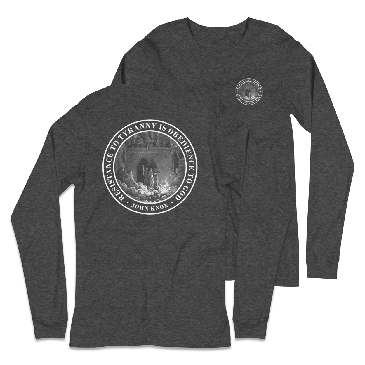 Resist Tyranny Long Sleeve Shirt - 1689 Designs