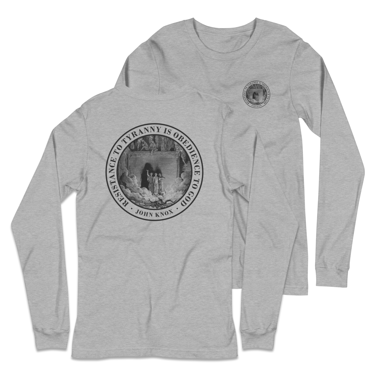 Resist Tyranny Long Sleeve Shirt - 1689 Designs