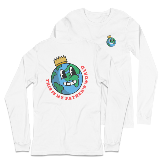My Father's World Long Sleeve Shirt - 1689 Designs