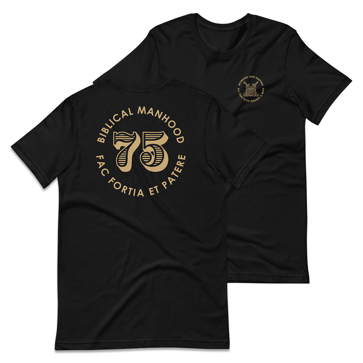 Biblical Manhood 75 T-Shirt