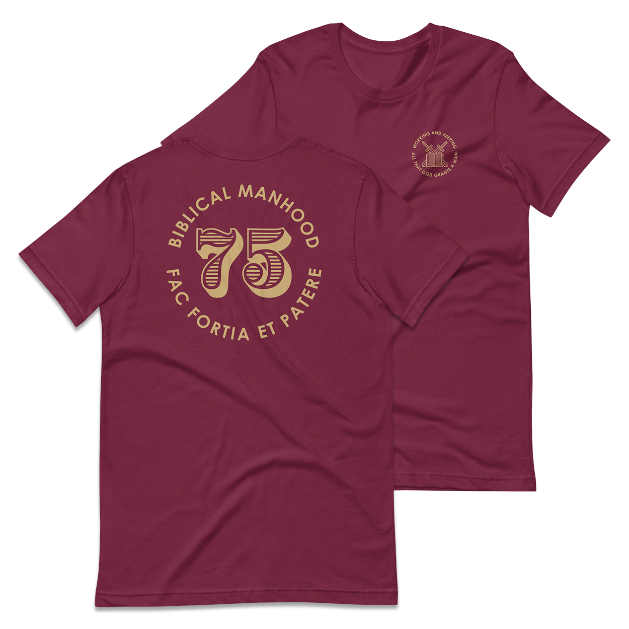 Biblical Manhood 75 T-Shirt