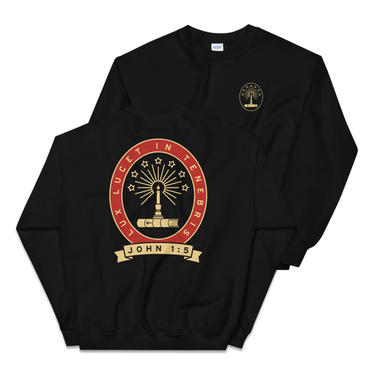 Lux Lucet In Tenebris Sweatshirt