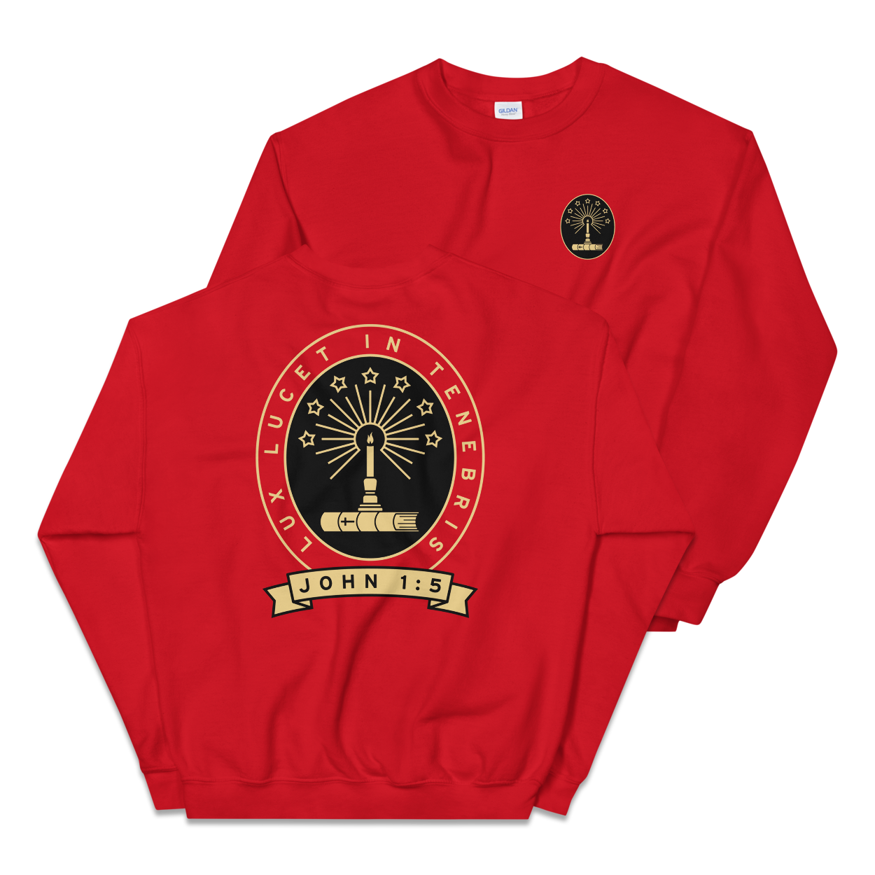 Lux Lucet In Tenebris Sweatshirt