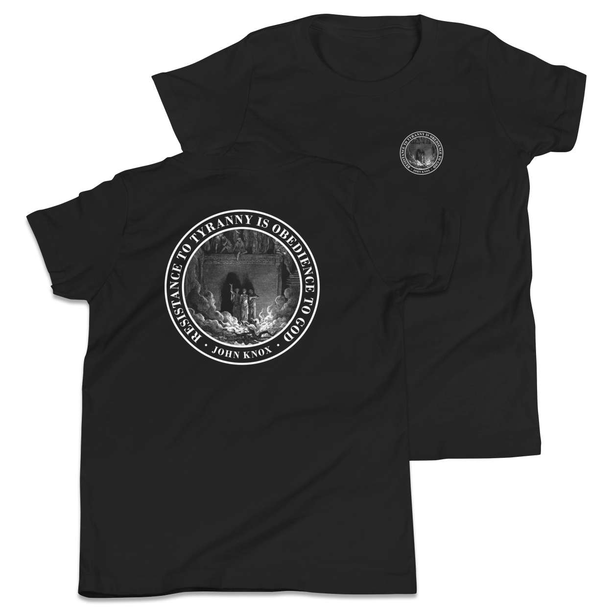 Resist Tyranny Youth T-Shirt - 1689 Designs