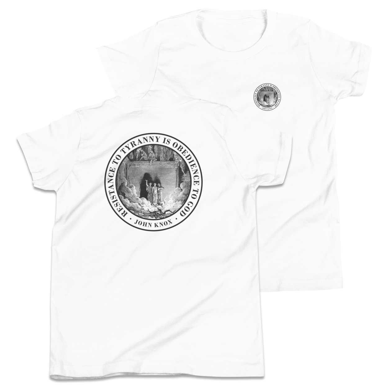 Resist Tyranny Youth T-Shirt - 1689 Designs