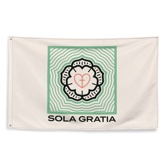 Sola Gratia Flag - 1689 Designs