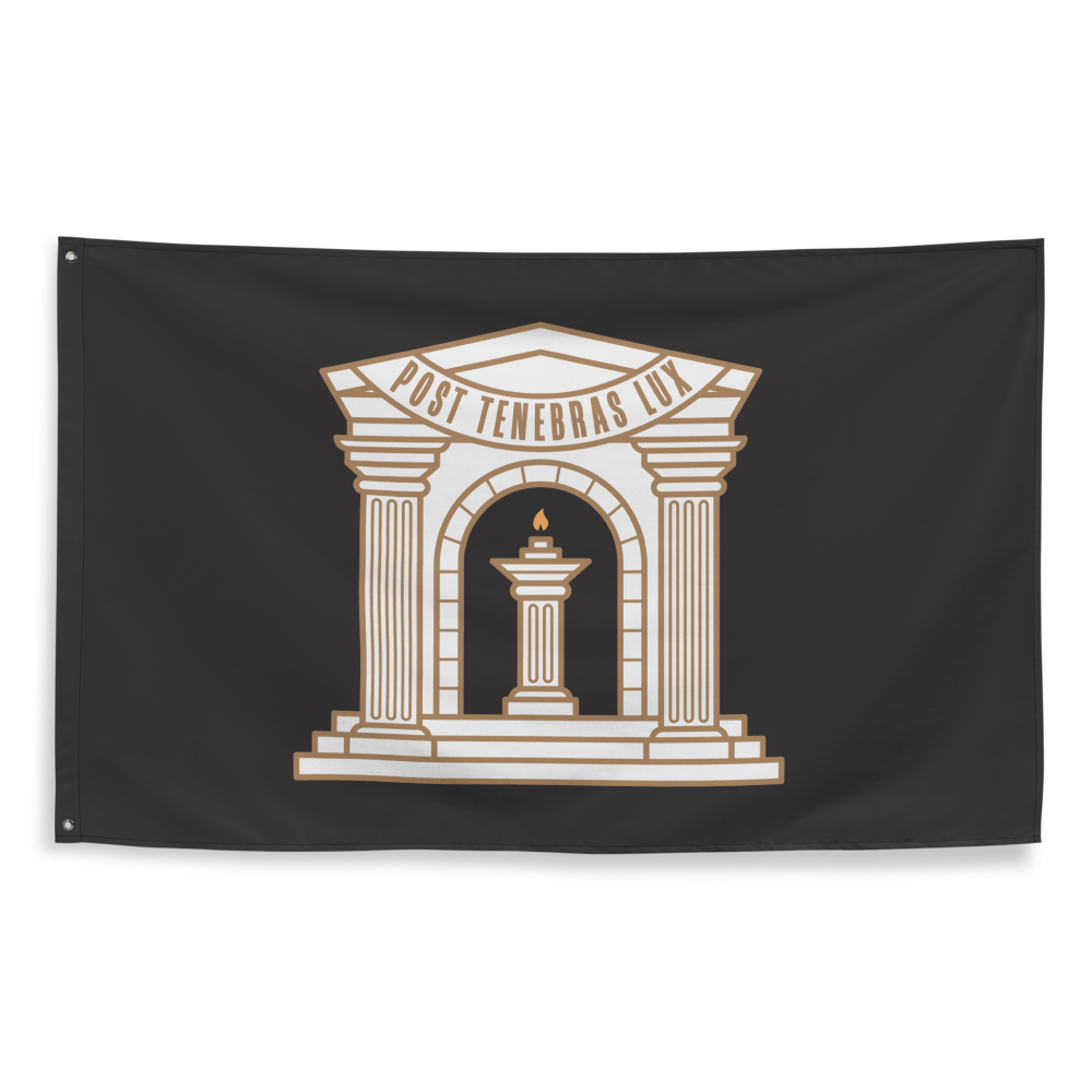 Post Tenebras Lux Flag