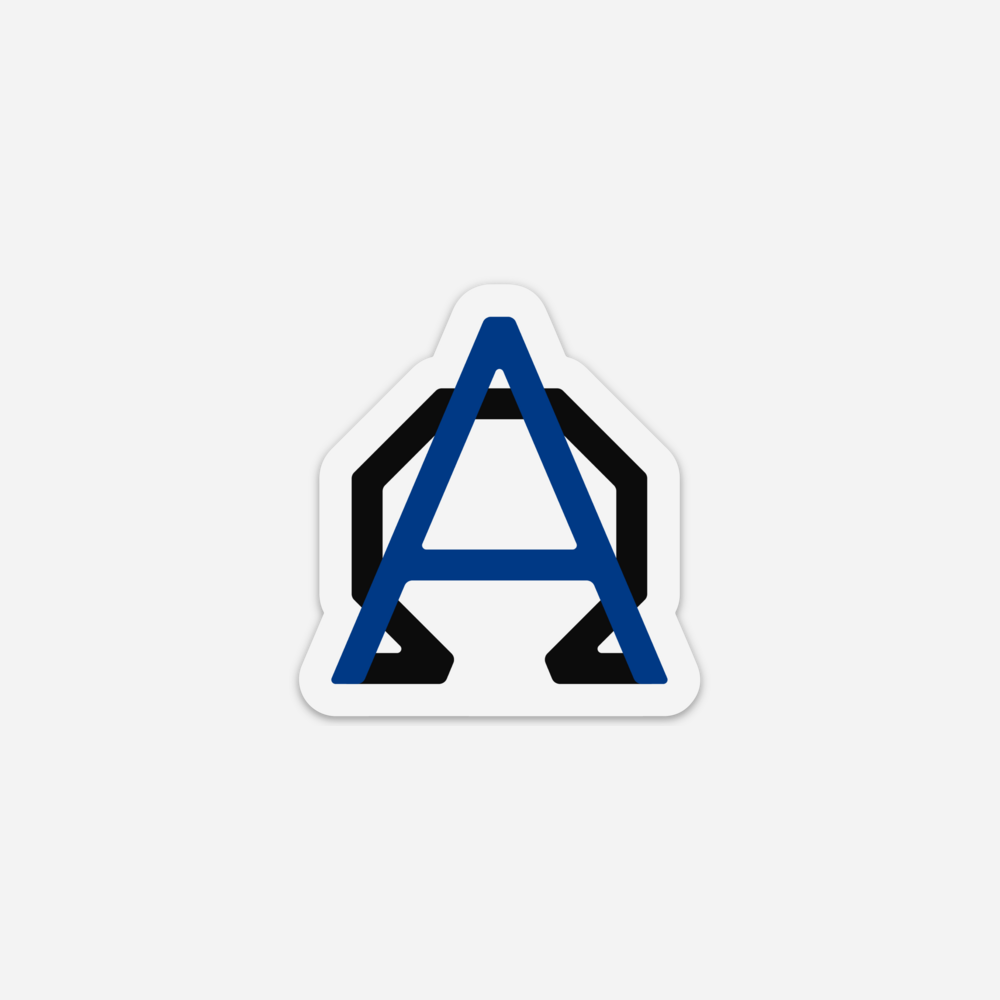 Alpha & Omega Sticker