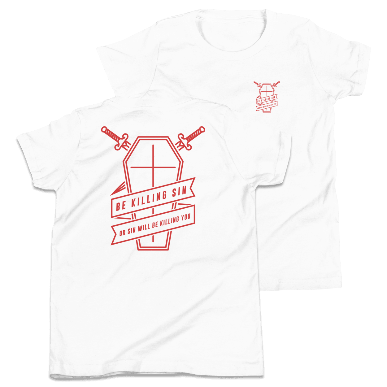 Be Killing Sin Youth T-Shirt - 1689 Designs