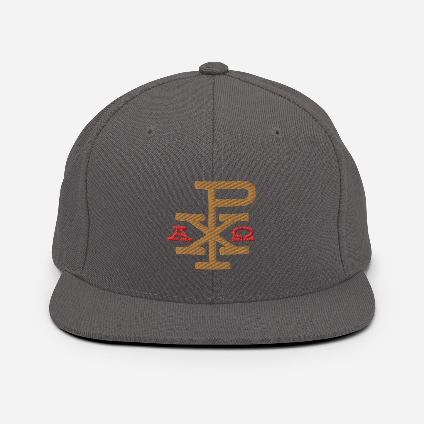 Alpha & Omega Chi Rho Snapback Hat