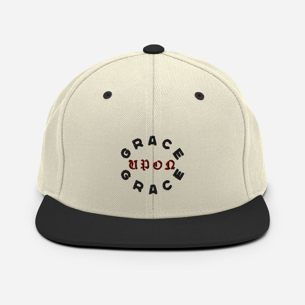 Grace Upon Grace Snapback Hat - 1689 Designs