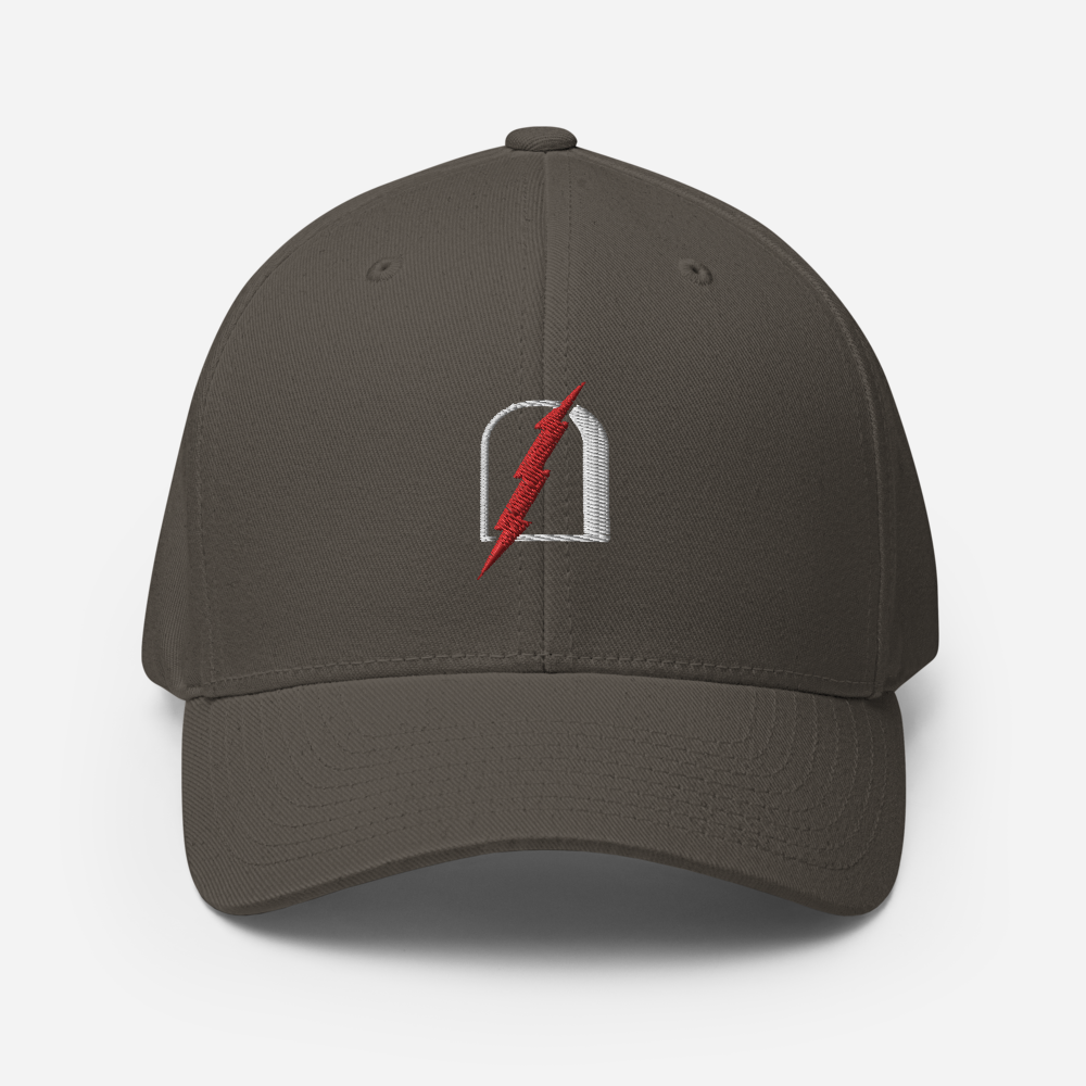 O Death, Where Is Thy Sting? Fitted Hat - 1689 Designs