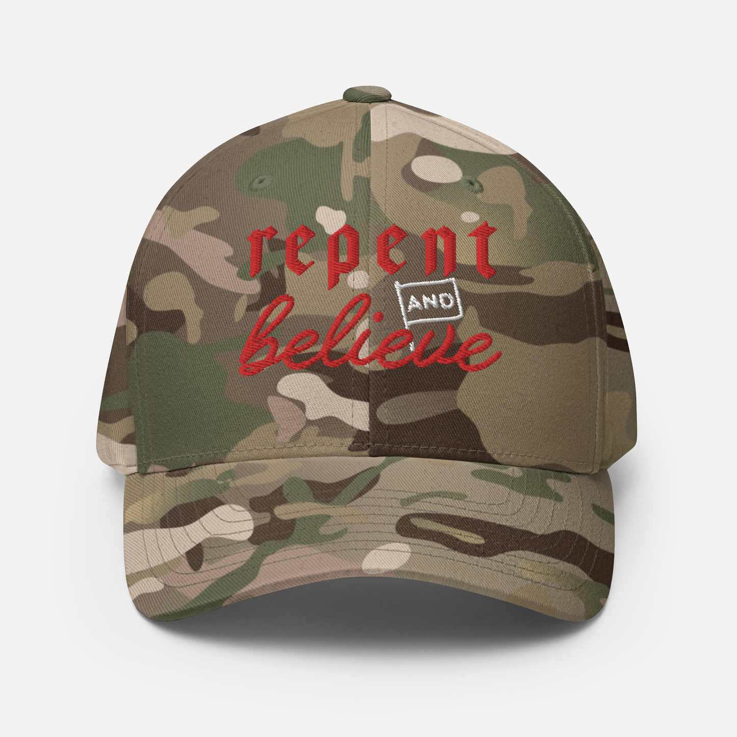 Repent and Believe Flexfit Hat