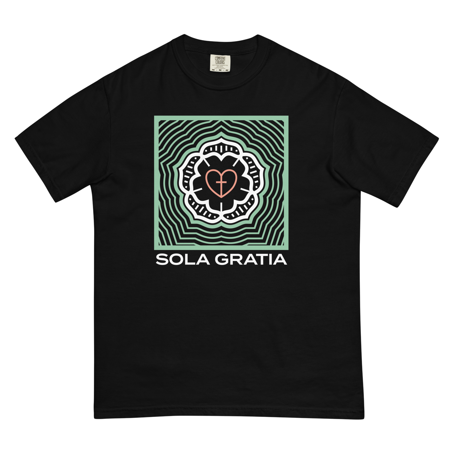 Sola Gratia T-Shirt (Front Only) (Comfort Colors)