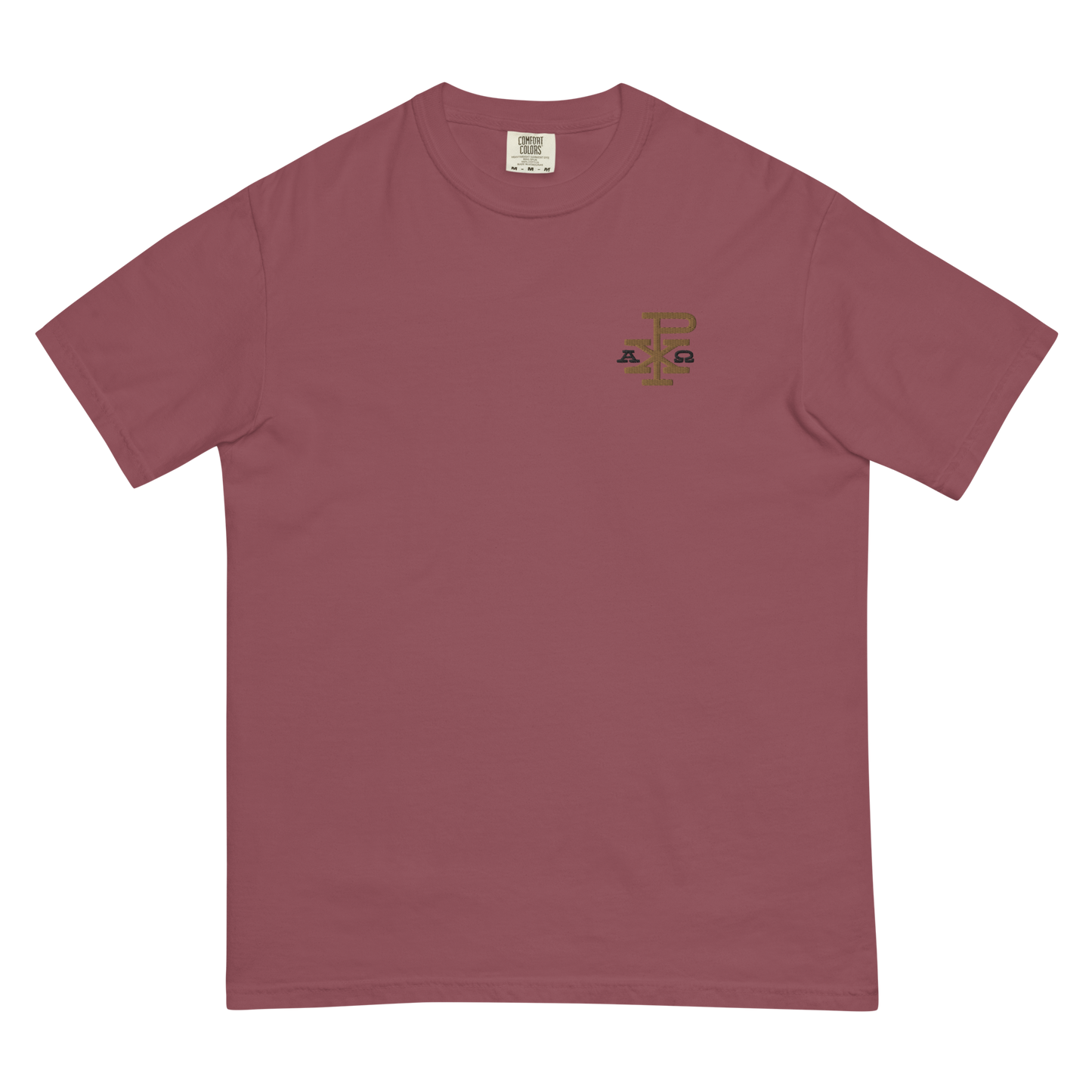 Alpha & Omega Chi Rho T-Shirt (Comfort Colors)