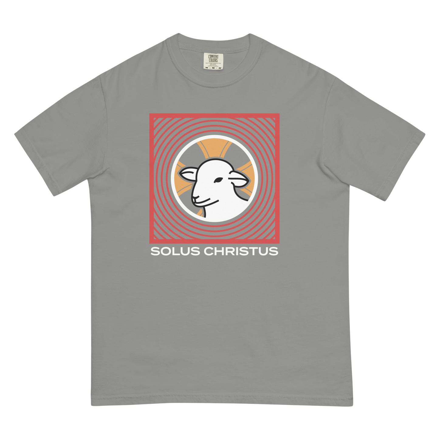 Solus Christus T-Shirt (Front Only) (Comfort Colors)