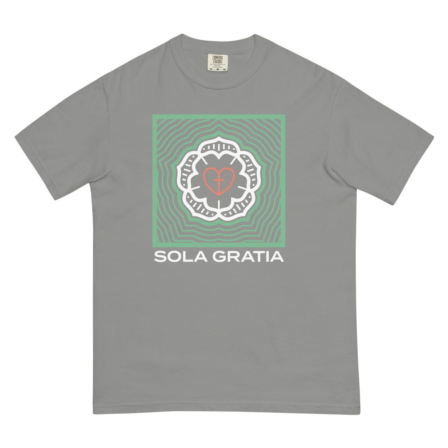 Sola Gratia T-Shirt (Front Only) (Comfort Colors)