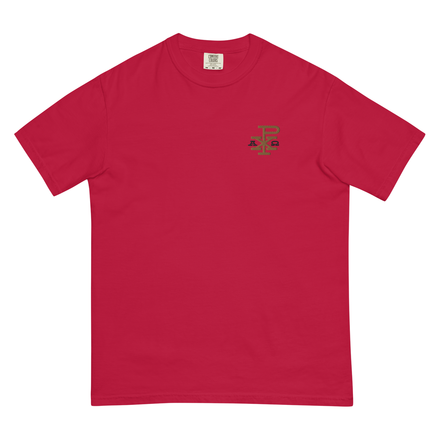 Alpha & Omega Chi Rho T-Shirt (Comfort Colors)