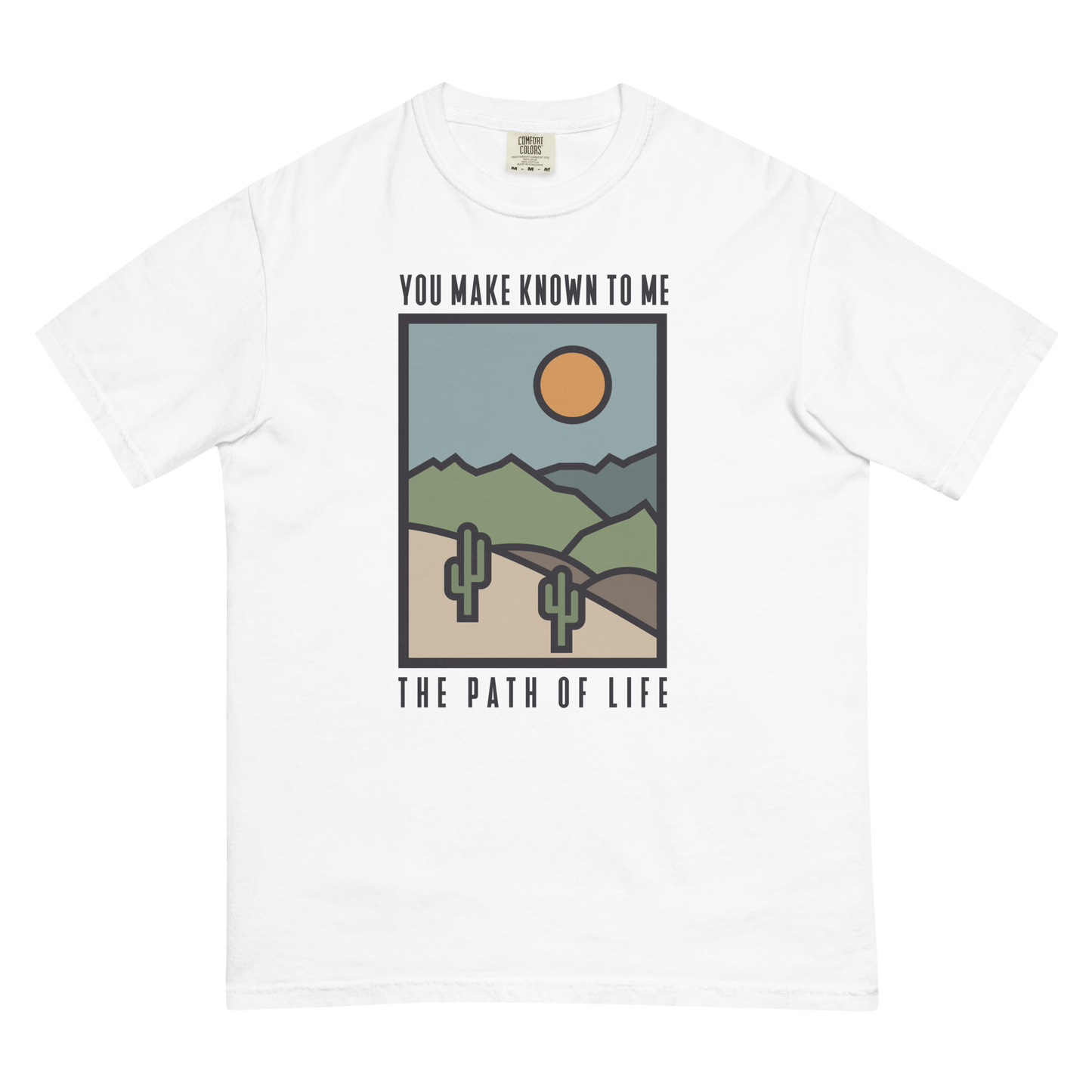 Path of Life T-Shirt (Front Only) (Comfort Colors)