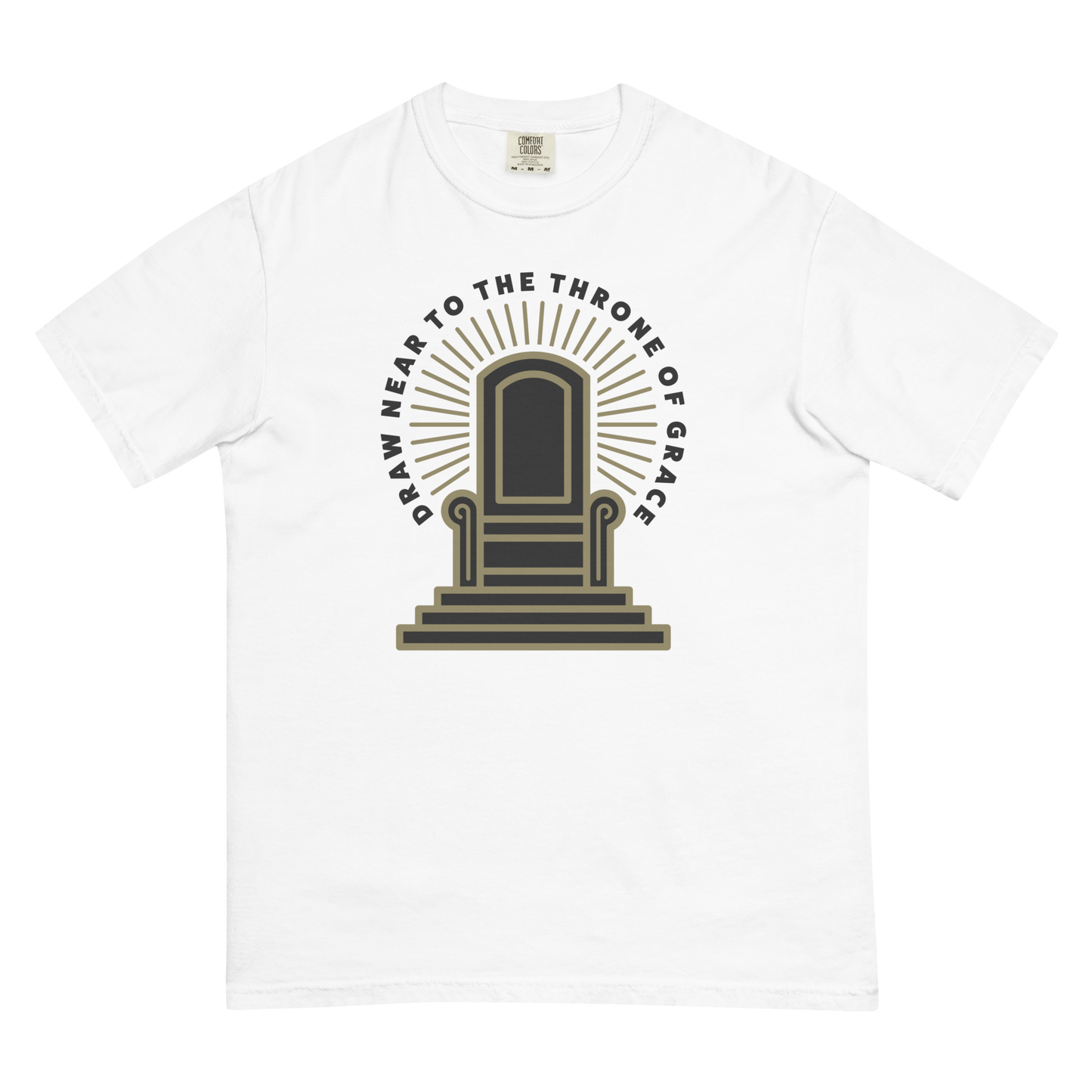 Throne of Grace T-Shirt (Front Only) (Comfort Colors)