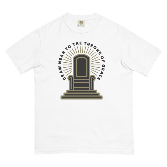 Throne of Grace T-Shirt (Front Only) (Comfort Colors)