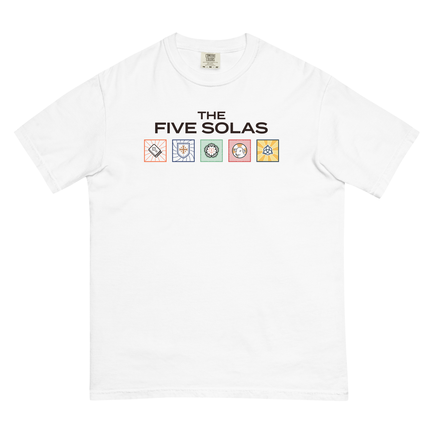 The Five Solas T-Shirt (Comfort Colors)
