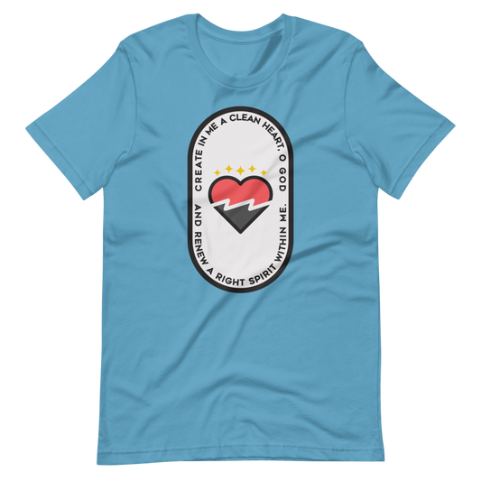 Psalm 51:10 T-Shirt - 1689 Designs