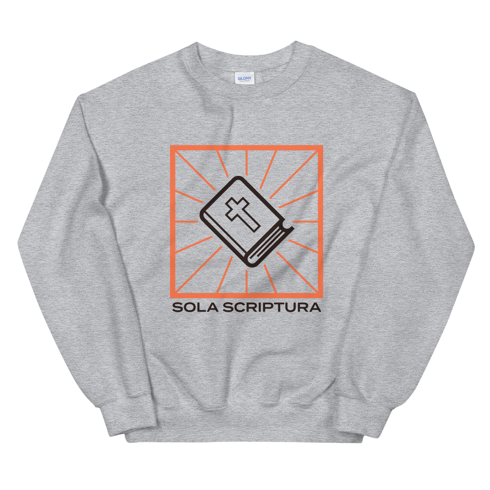 Sola Scriptura Sweatshirt - 1689 Designs