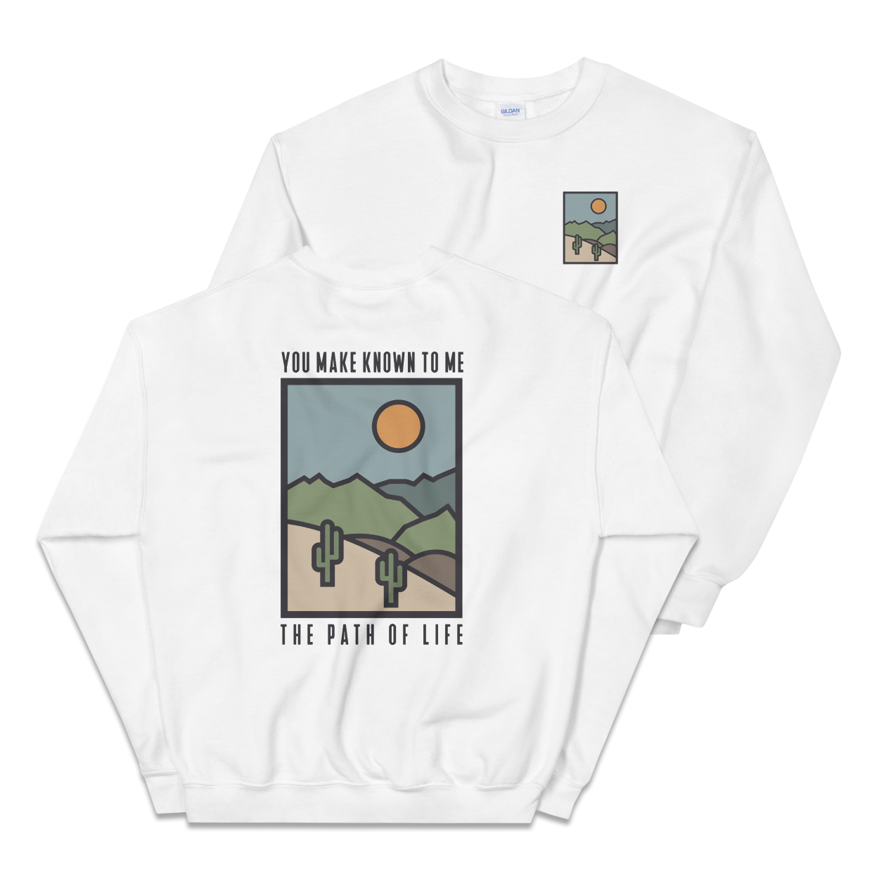 Path of Life Sweatshirt - 1689 Designs