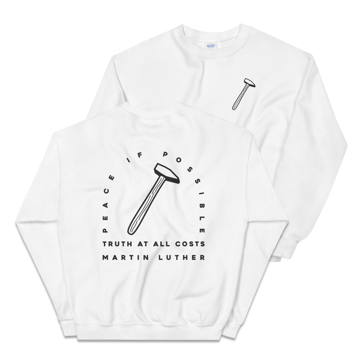 Peace If Possible Sweatshirt - 1689 Designs