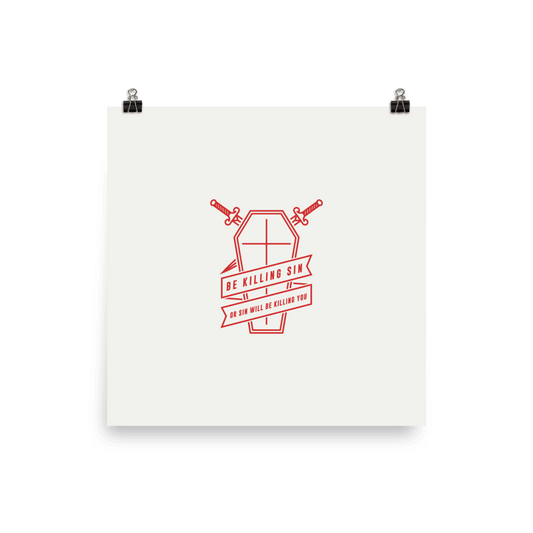 Be Killing Sin Poster - 1689 Designs