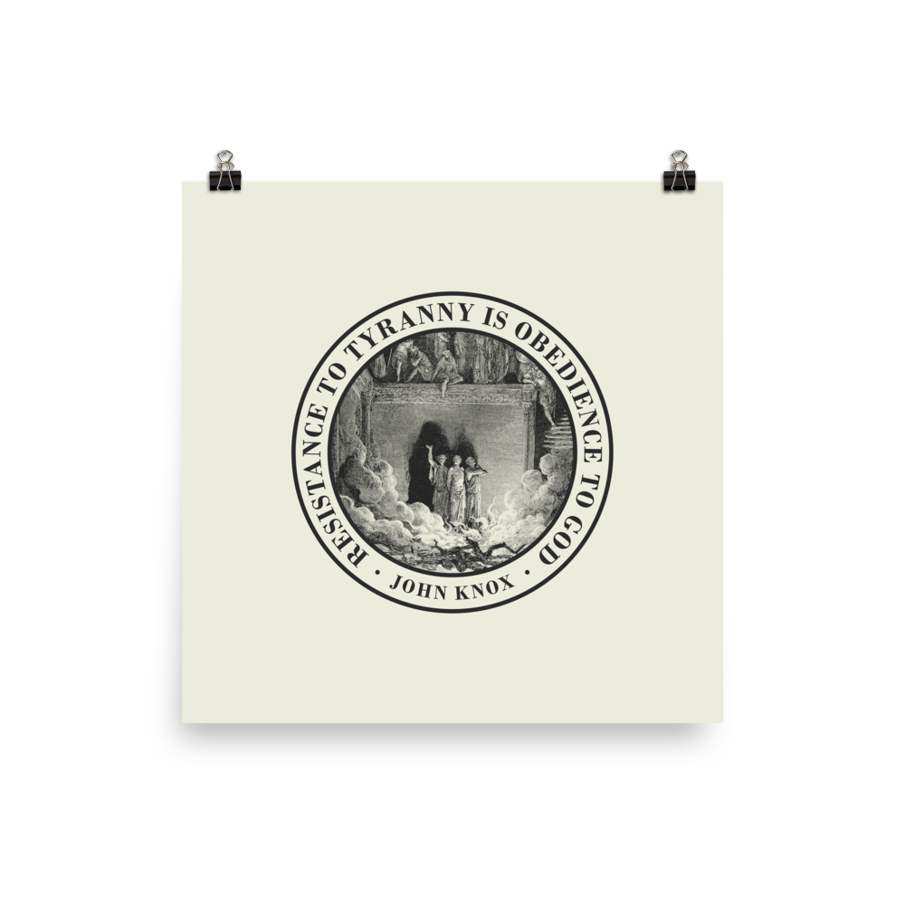 Resist Tyranny Poster - 1689 Designs
