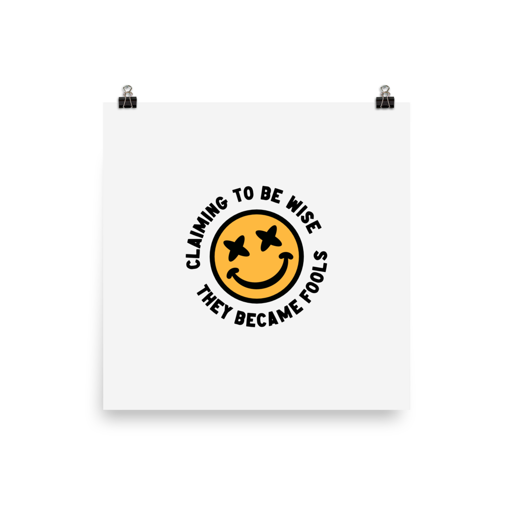 Fools Poster - 1689 Designs