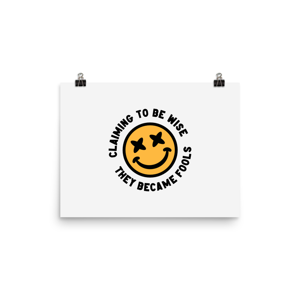 Fools Poster - 1689 Designs