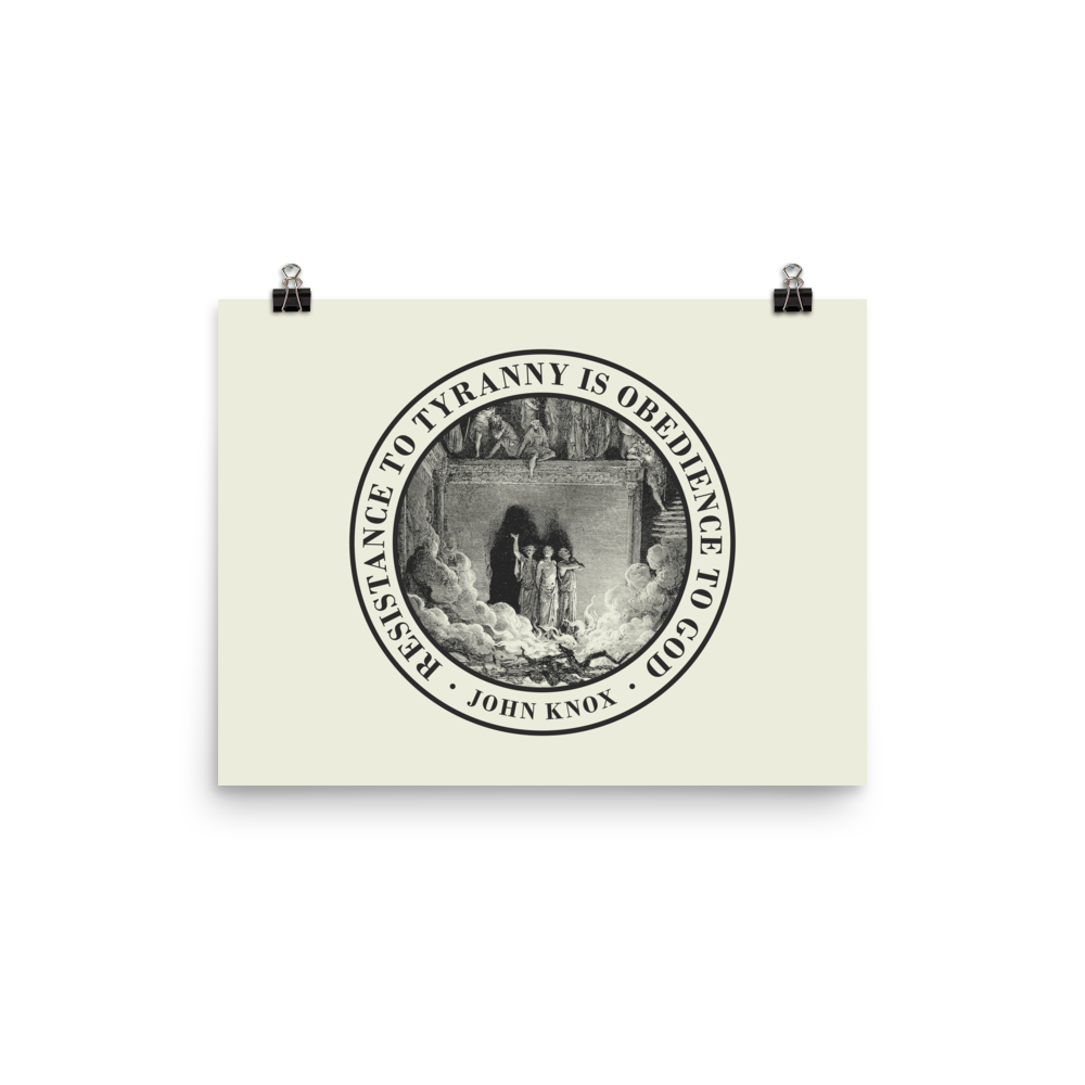 Resist Tyranny Poster - 1689 Designs