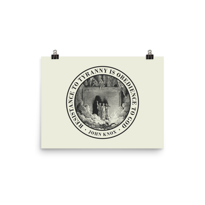 Resist Tyranny Poster - 1689 Designs