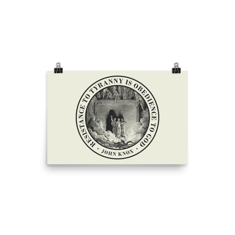 Resist Tyranny Poster - 1689 Designs