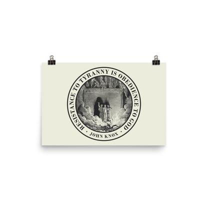 Resist Tyranny Poster - 1689 Designs