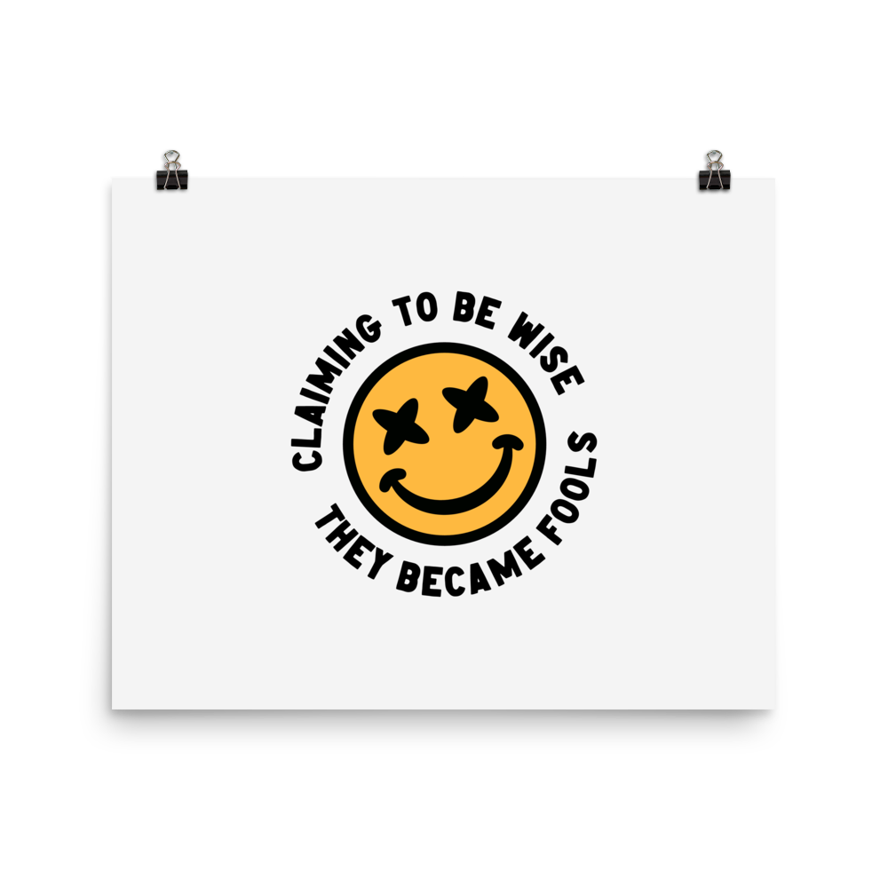 Fools Poster - 1689 Designs
