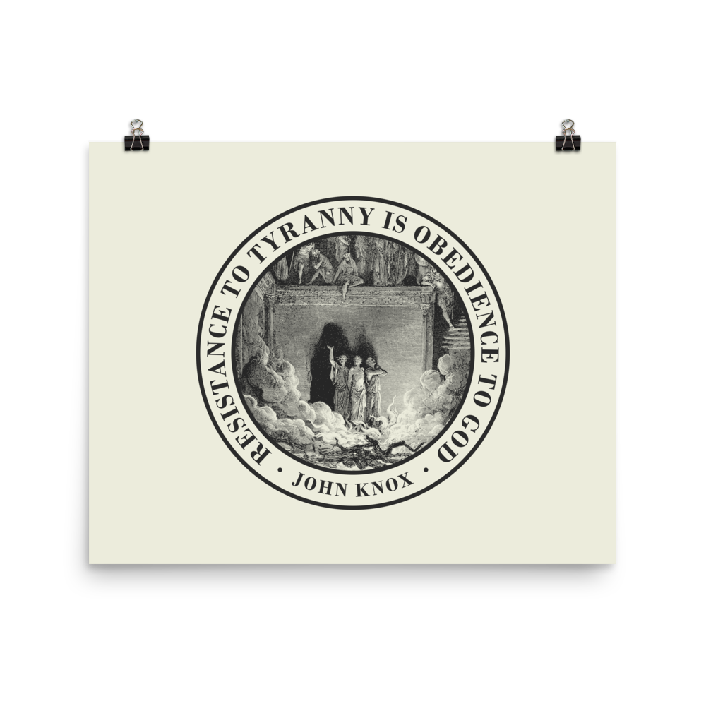 Resist Tyranny Poster - 1689 Designs